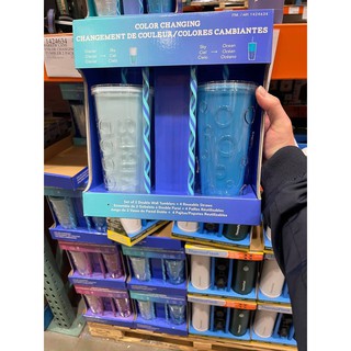 Set 2 ly đổi màu Parker Lane Color Changing Tumbler 650ml