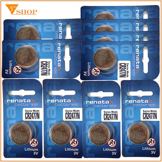 Combo 2 viên pin Renata Cr2477N Lithium 3V