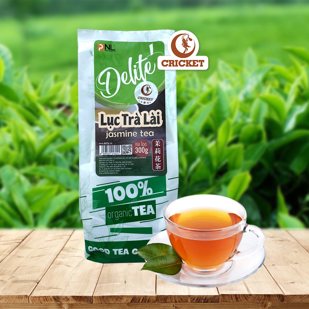 Lục Trà Lài túi lọc CAO CẤP DELITE (300g) _ Hàng Chất Lượng Đủ Chuẩn Xuất Khẩu - Nguyên liệu trà sữa hảo hạng