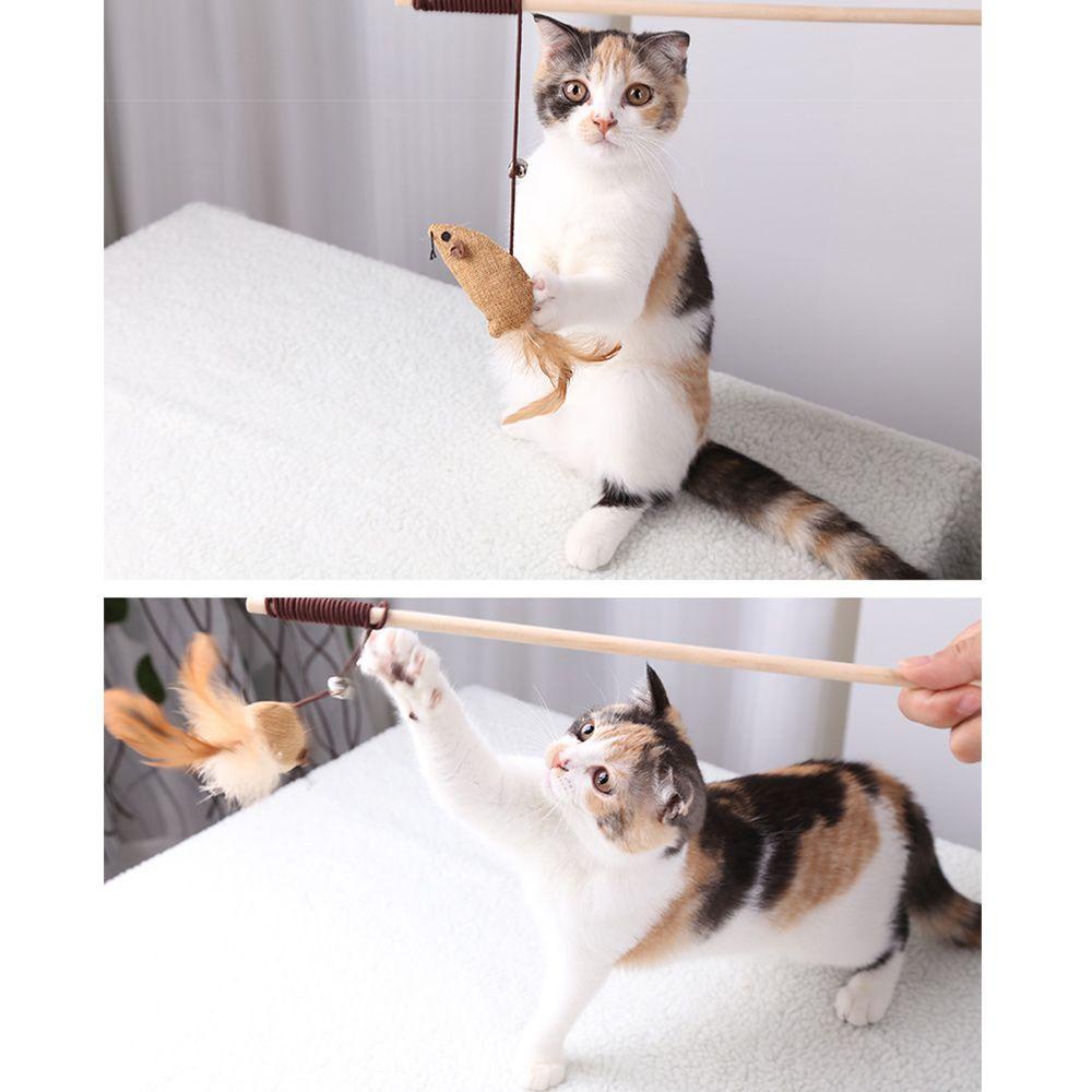 Set 7 Đồ Chơi Lông Vũ Mini Cho Mèo Cưng