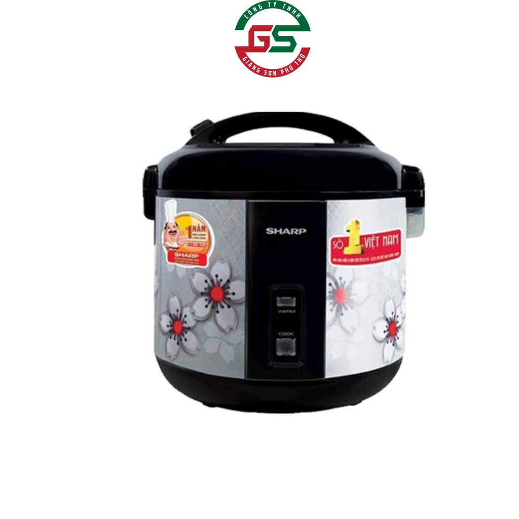 Nồi cơm điện Sharp 1.8 lít nhập khẩu Thái Lan KS-NR181STV