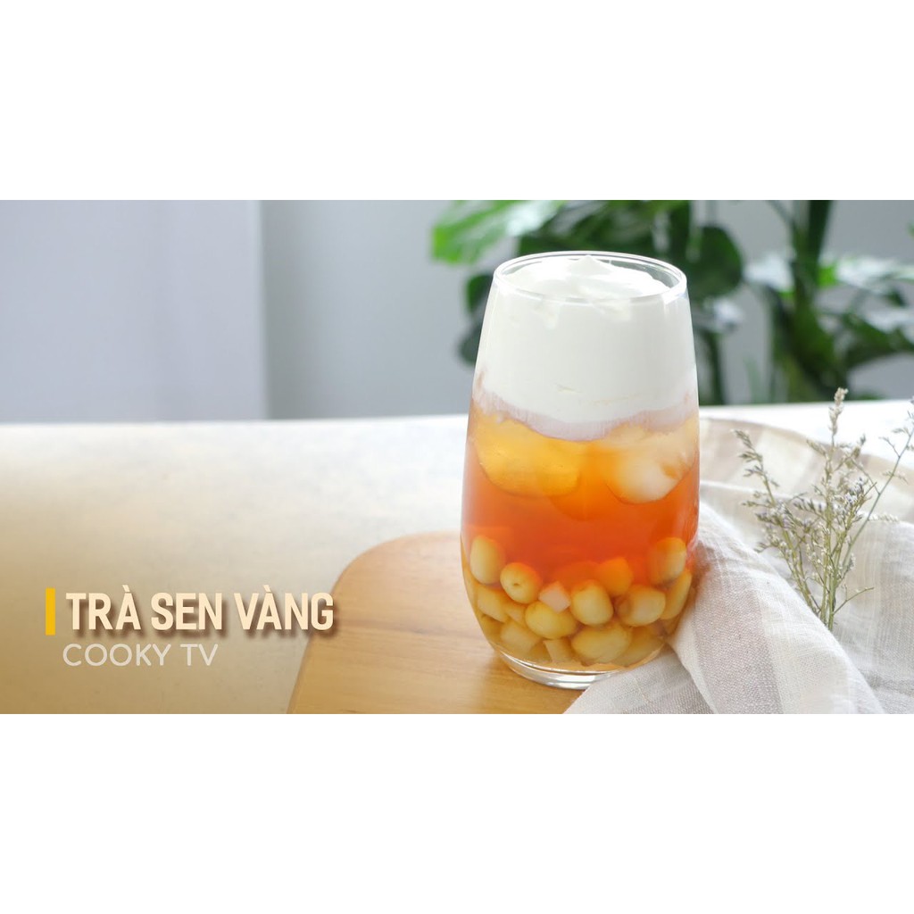 Topping hạt sen đóng lon Minchung 900gr