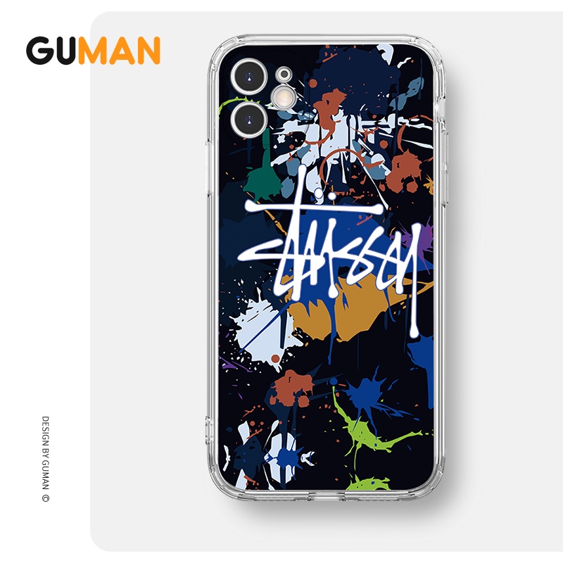 Ốp lưng GUMAN chống bẩn dễ thương đẹp ngộ nghĩnh cho iPhone 13 12 11 Pro Max SE 2020 X XR XS ip 8 7 Plus kute xy8W1074