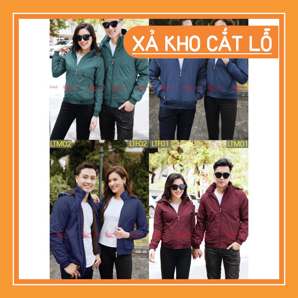 Áo Khoác Nữ, Áo Gió Nữ 2 Lớp Lót Lông Cừu CARDINA Cao Cấp Siêu Nhẹ, Siêu Ấm