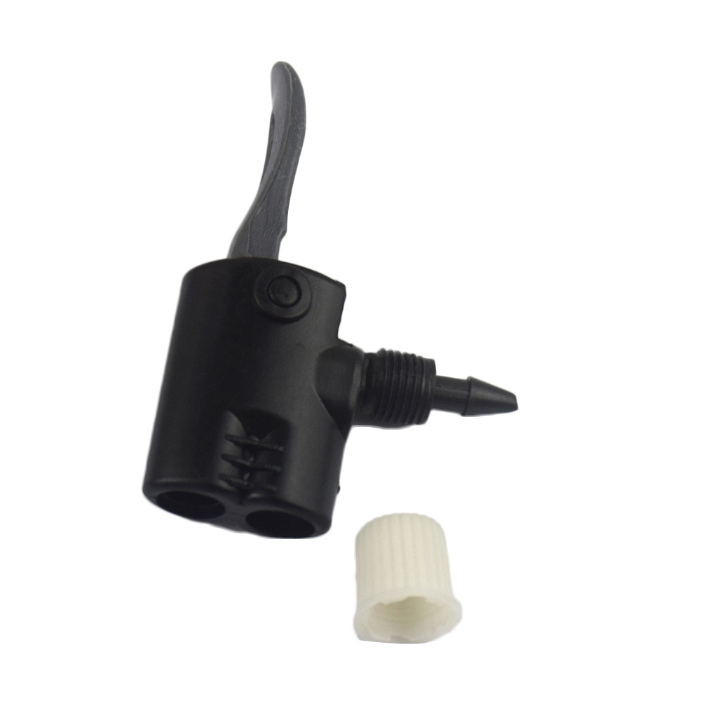 [Global] Bike Dual Head Valve Adapter Bicycle Tire Air Pump Inflator Valve Head Connector Bike Pump Accessories