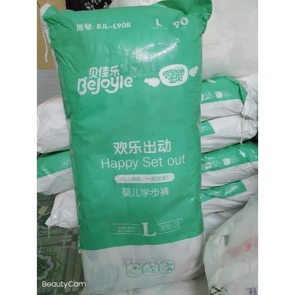 Bỉm Bejoyie Dán/Quần Nội Địa Trung Cao Cấp Size S120-M96-L90-XL78-XXL66-XXXL54