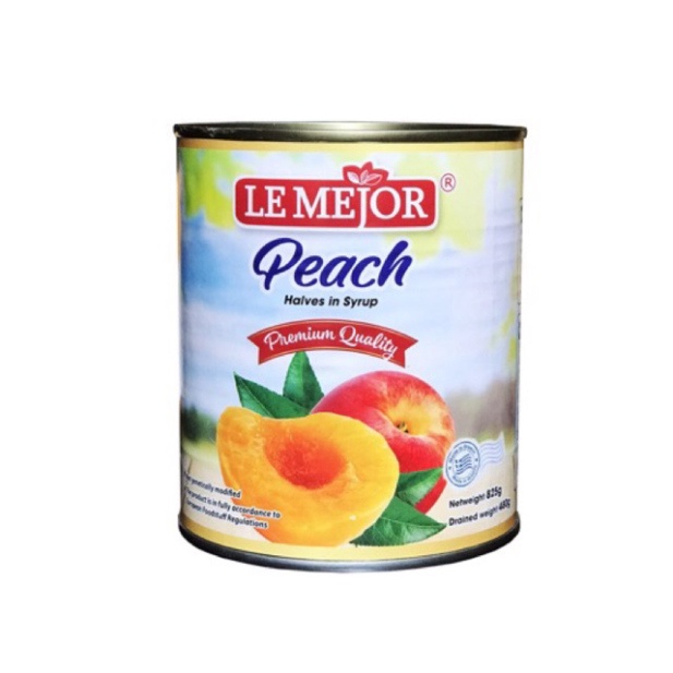 Đào ngâm giòn Le Mejor Hy Lạp 825g