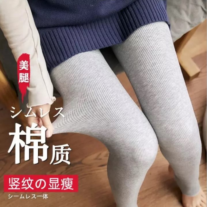 Quần Legging Nữ Vải Len Tăm Êm Mềm Không Xù