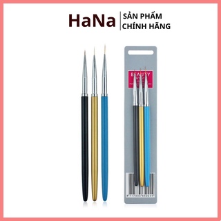 Cọ nét vẽ móng sét 3 cây BEAUTY giá rẻ