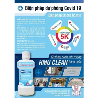 Nước Súc Miệng HMU CLEAN 200ml