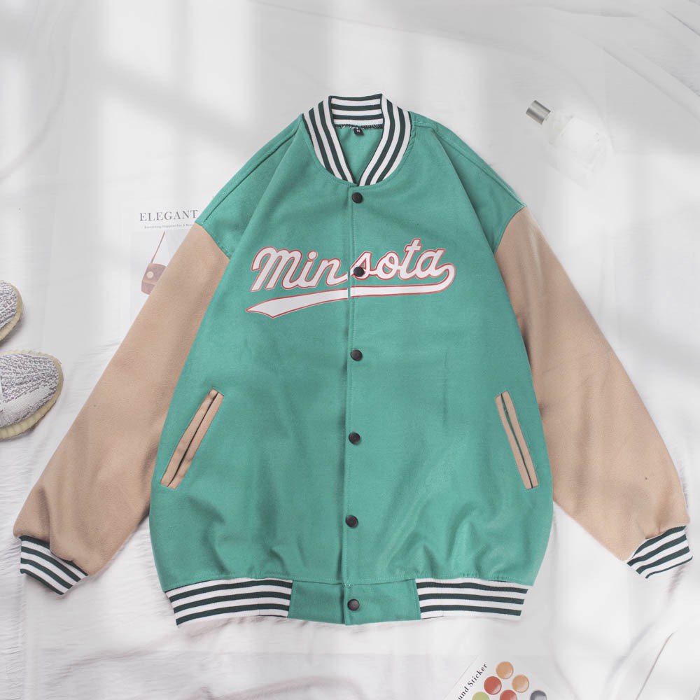 [Mã FAGREEN245 giảm 10% tối đa 30K đơn 99K] Áo khoác bomber jacket BROAD unisex HOMIES nút gài