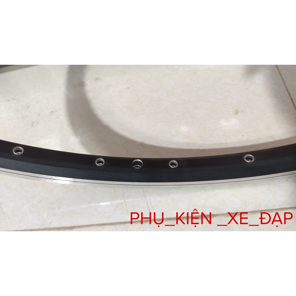 Vành nhôm 700c 2 lớp - 32, 36 lỗ cao cấp