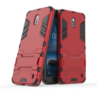 NOKIA 2, ốp lưng Iron man có giá đỡ