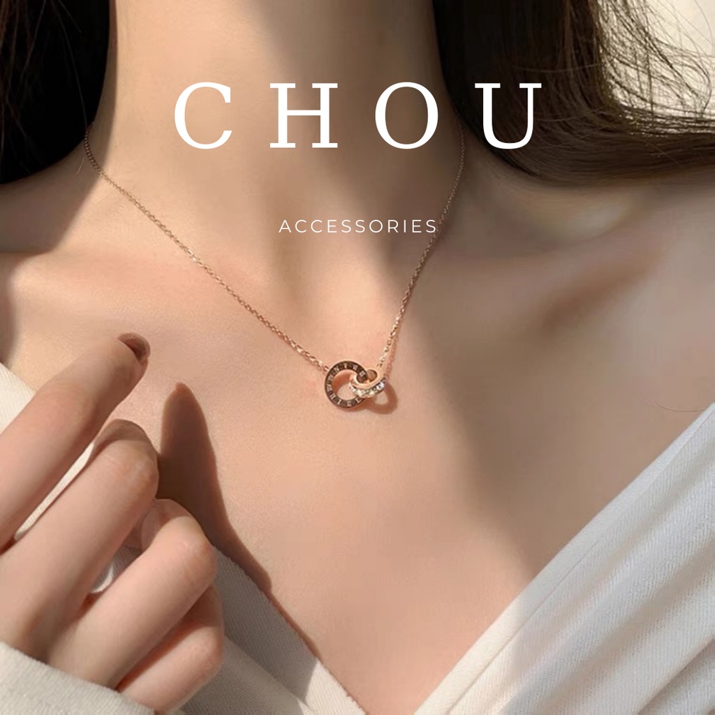 Dây Chuyền, Lắc Tay, Bông Tai Titan Timeless | CHOU ACCESSORIES |
