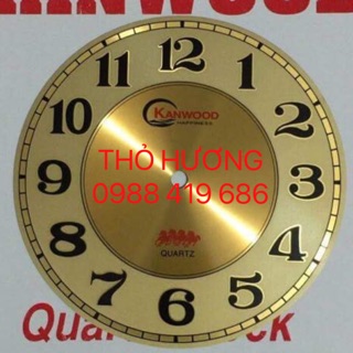 Bộ phụ kiện đồng hồ treo tường mặt D16,máy trục 15mm