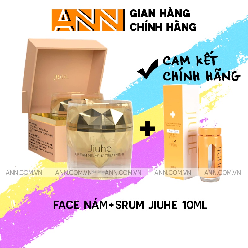 [Chính Hãng] Combo Kem Face Nám Luxury Jiuhe + Serum Thâm Nám Jiuhe 10ml