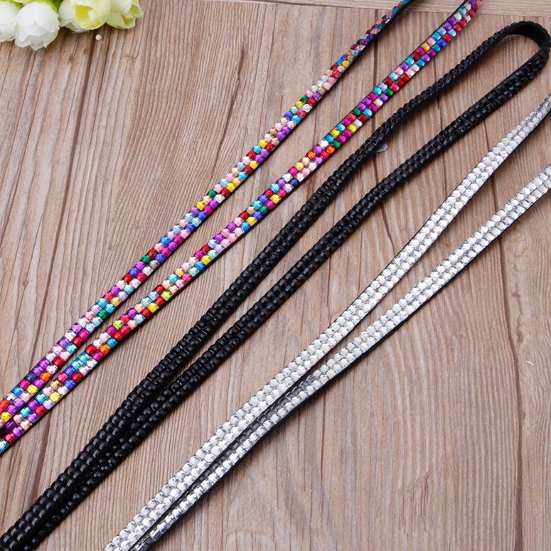 Dây Đeo Thẻ Đính Đá Lấp Lánh