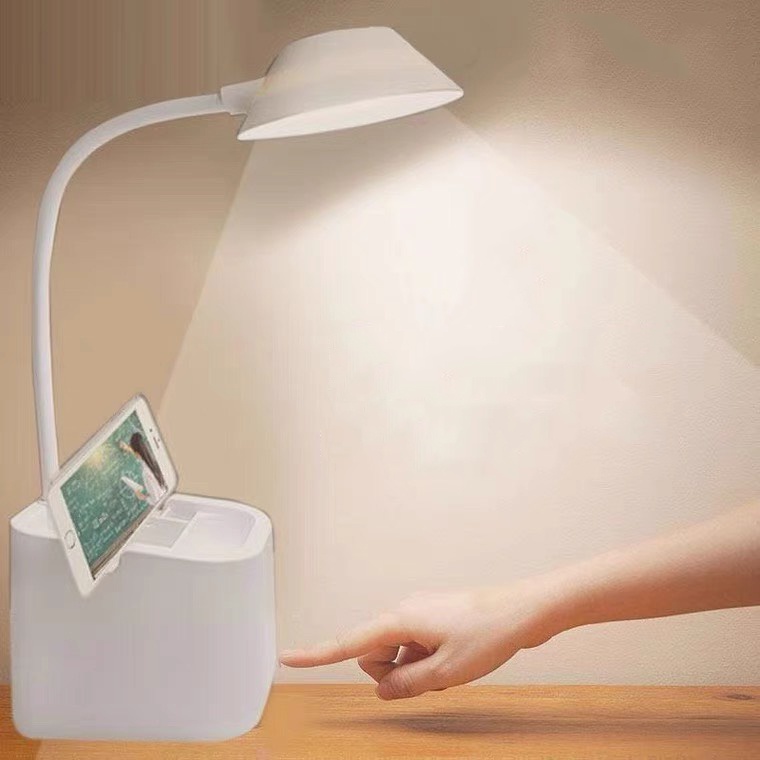 Đèn Học Chống Cận Sạc Tích Điện Cảm Ứng Nhạy 3 Chế Độ ĐÈN TOKI