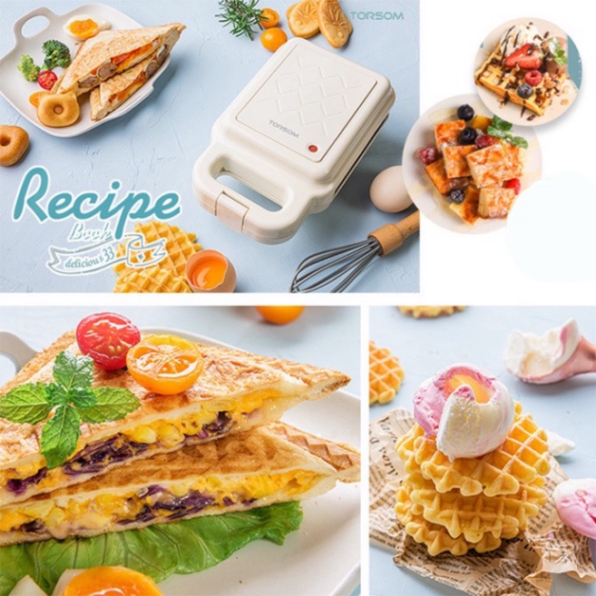 Khuôn lẻ sử dụng máy làm bánh kẹp tổ ong, khuôn waffle Torsom
