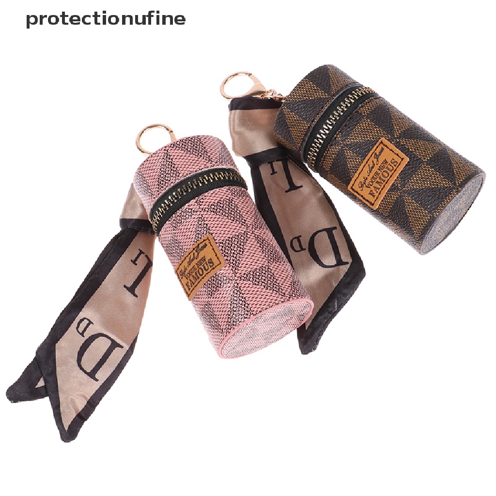 Túi Da Đựng Son Môi / Móc Khóa PR3VN Tiện Dụng