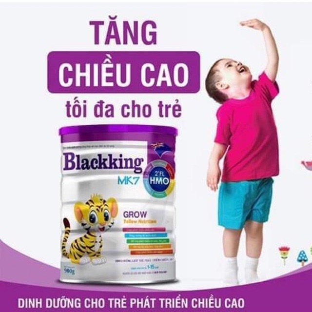 Sữa Blackking Grow 900g