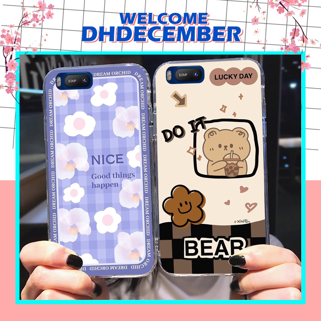 Ốp lưng Vsmart BEE  in hình gấu K@ws, gấu nâu, dor@emon RẺ- ĐẸP- BỀN