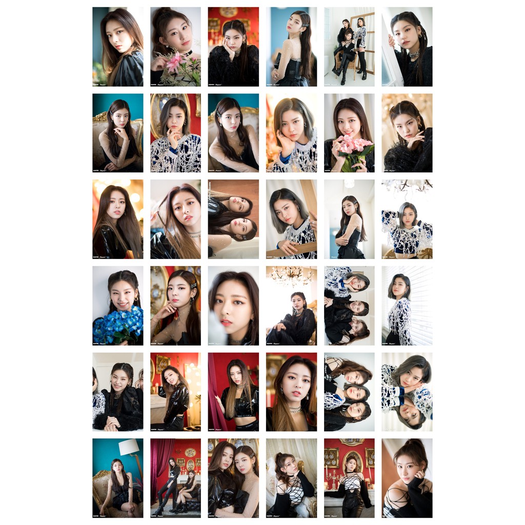 Lomo card 45 ảnh ITZY - WANNABE Naver x Dispatch