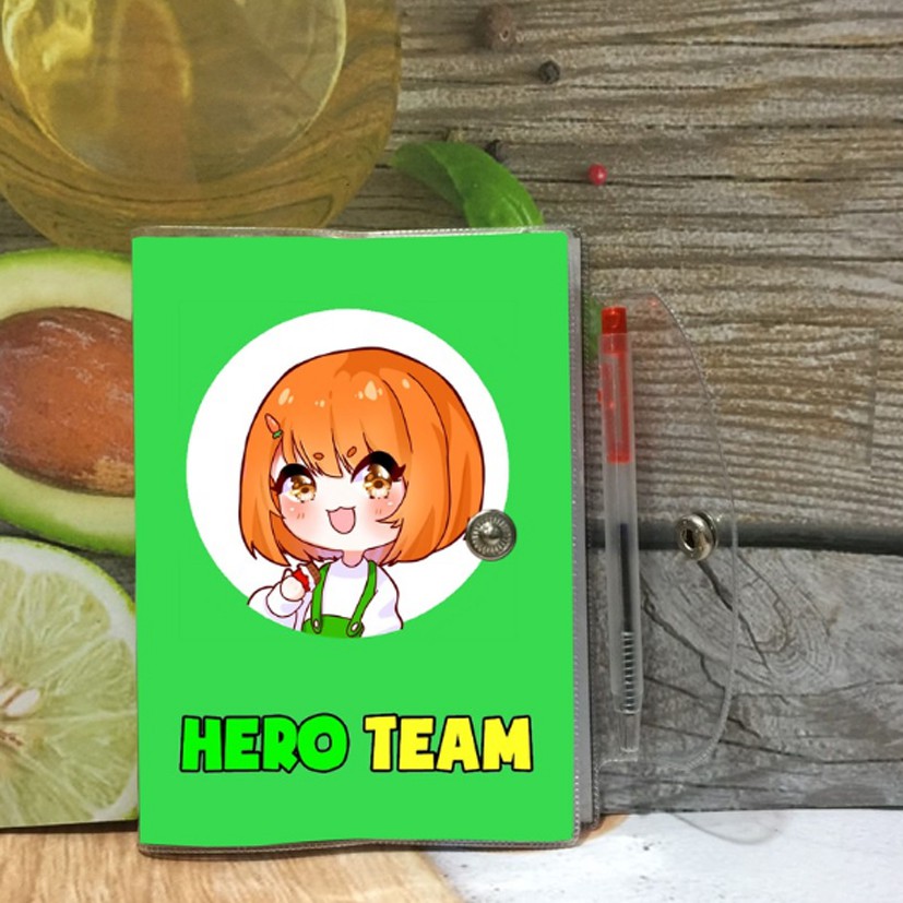 Sổ tay Hero Team (Tặng kèm cây bút viết)