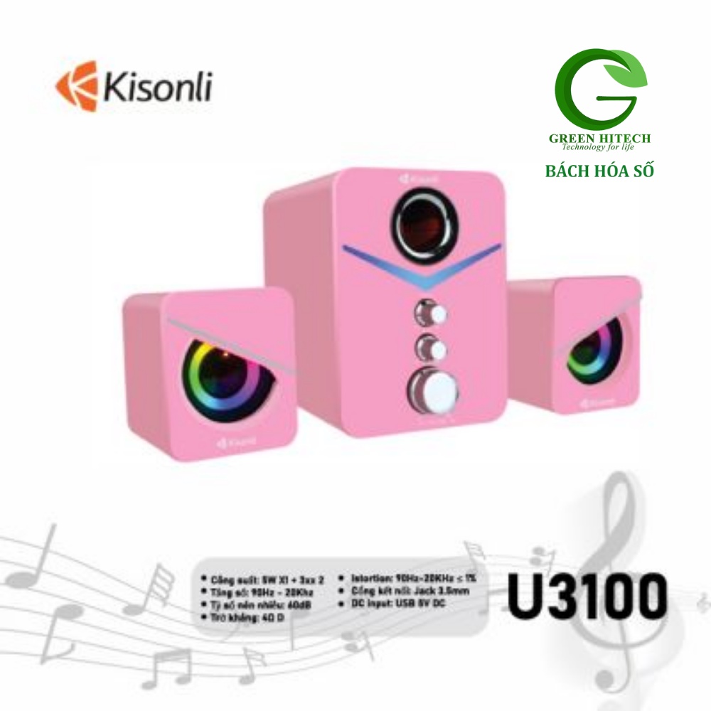 Loa máy tính RUIZU/ KISONLI RZ-480/ 180/ 380 nghe nhạc cực hay