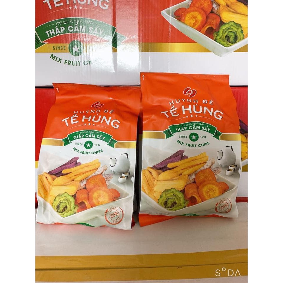 Combo 2kg gói hoa quả sấy Huynh  Đệ Tề Hùng. Date 12 tháng . ( Loại gói 4 gói 500g hoặc 8 gói 250g )