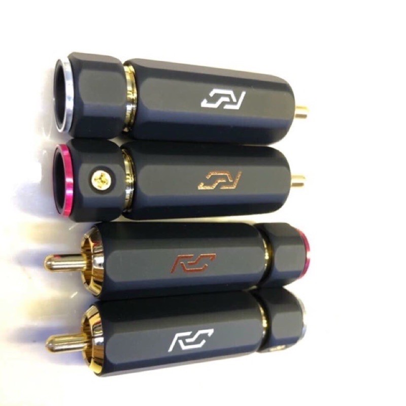 Jack rắc AV  hoa sen cao cấp nhập khẩu Made in Taiwan chính hãng. Báo giá 1 Jack.