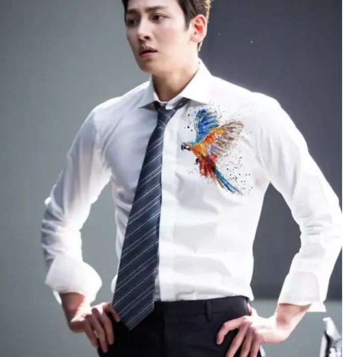 Áo sơ mi nam họa tiết cổ bẻ dài tay chất đẹp, chống nhăn, chống sù, chống bay màu shop | BigBuy360 - bigbuy360.vn