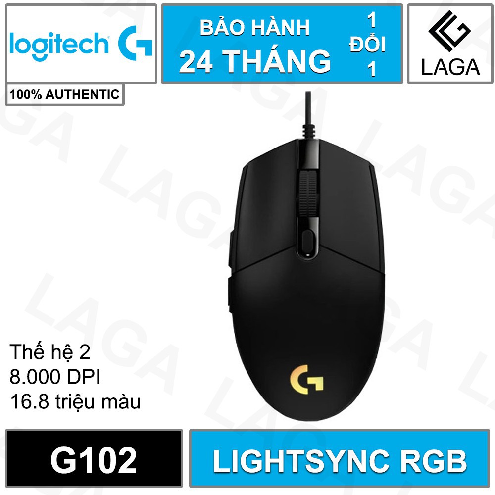  Chuột Gaming Logitech G102 Prodigy RGB LED Gen 1 / Gen 2