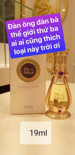 [ SIÊU_HOT_CAO_CẤP]❤☀❤Tinh dầu dubai rabwa