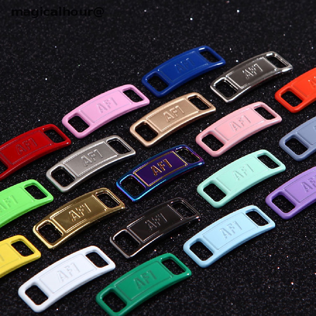 Set 2 khóa hợp kim trang trí giày AF1 thời trang cao cấp