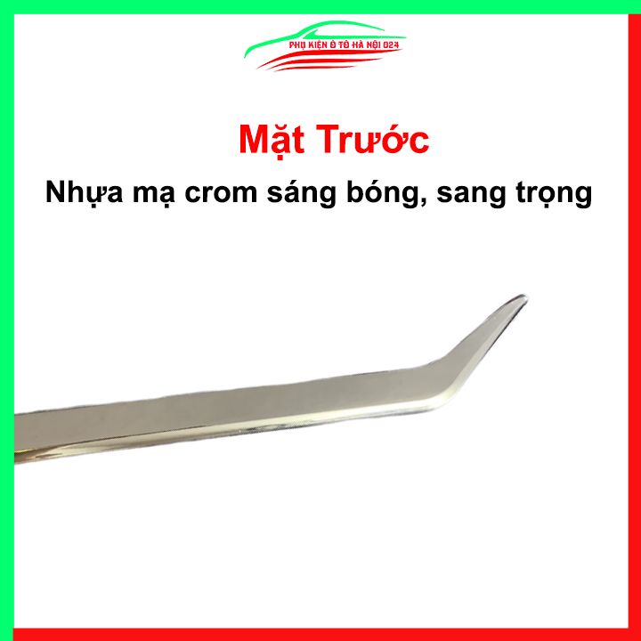 Ốp tay mở cốp mạ Crom Vios 2019-2021 trang trí xe chống va đập hiệu quả