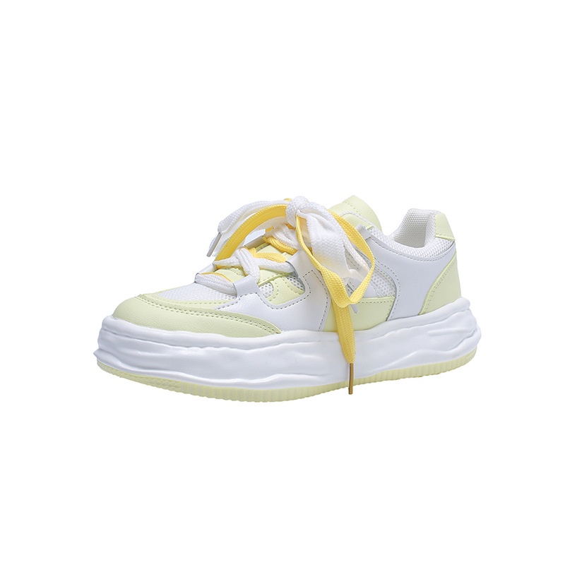 Giày thể thao RENBEN 2022 siêu nhẹ thoáng khí phối màu phong cách mùa thu cho nữ