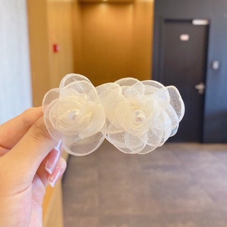 Kẹp tóc hoa trà kiểu mới dễ thương