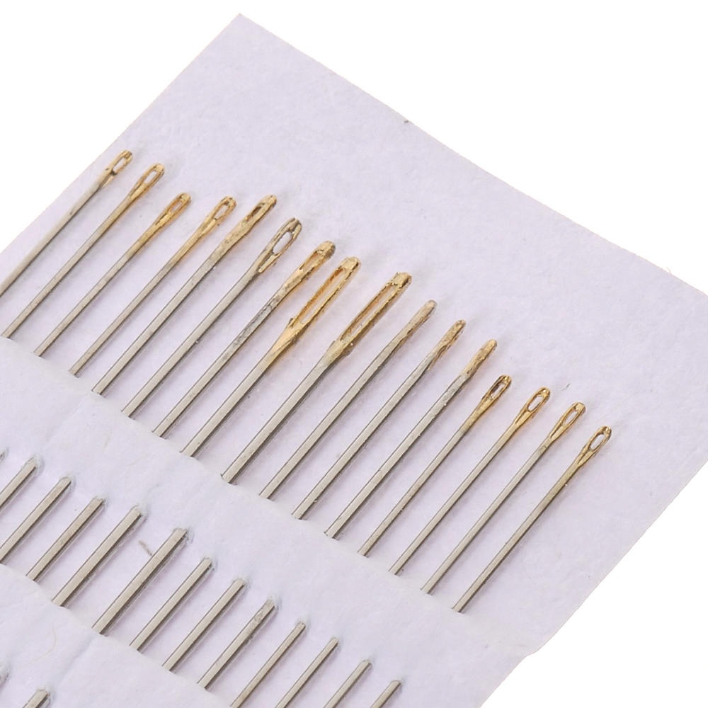 16 pcs/Bag Large Eye Thick Sewing up Needle Embroidery Mending Quilt Hand DIY