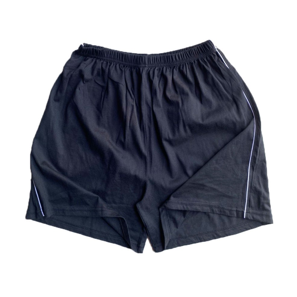 Quần Đùi Nam Thun Cotton Mặc Nhà - Quần Đùi Mặc Ngủ Nam Kẻ Sọc 2 Bên Basic Chất Cotton Mềm Mại, Thoáng Mát