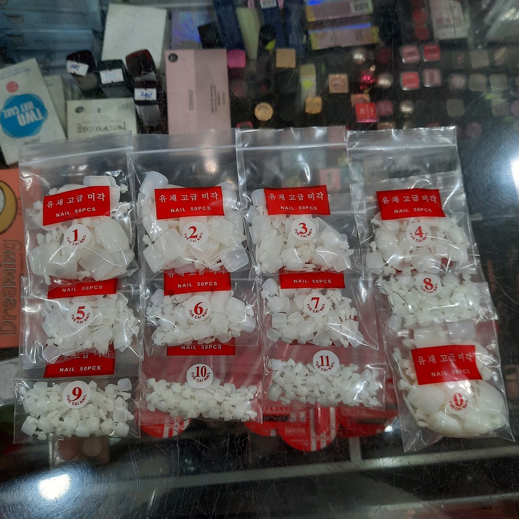 Móng giả đục size từ 0 đến 11