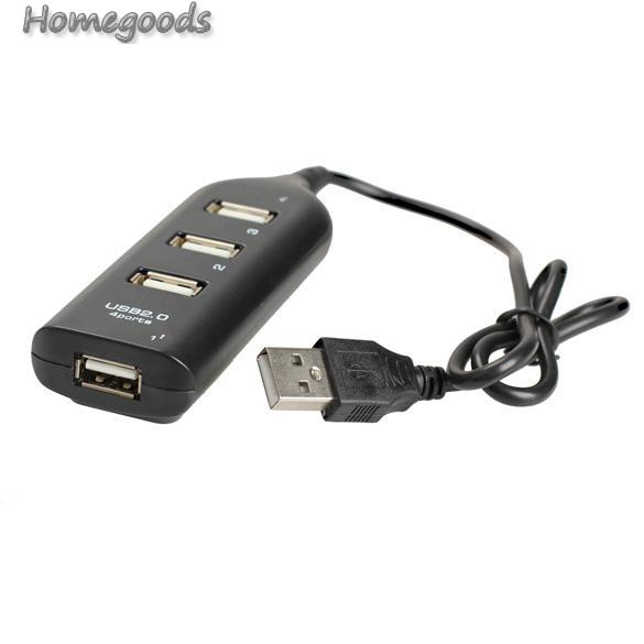 Bộ Chia 4 Cổng Usb 2.0 Tốc Độ Cao Cho Laptop Pc