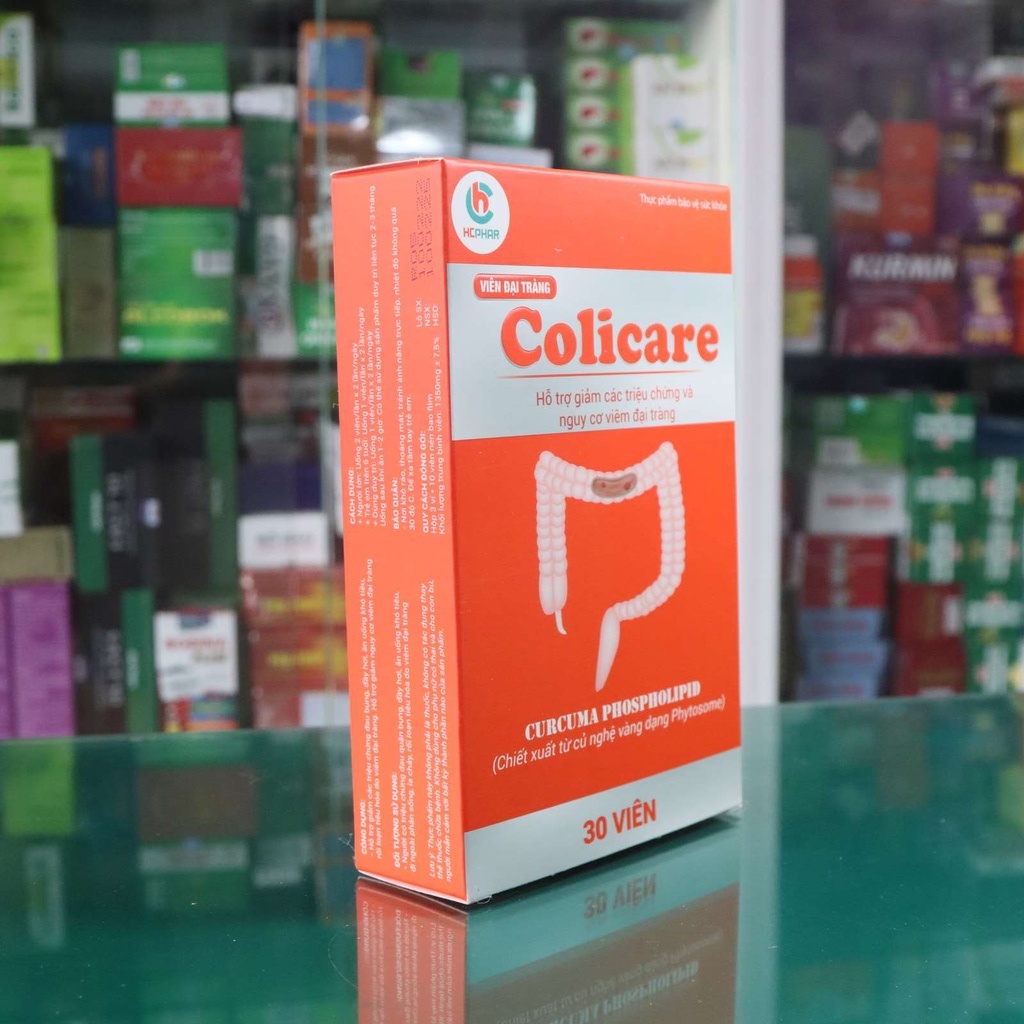 Viên uống Colicare –Hỗ trợ điều trị viêm đại tràng (Hộp 30 viên)