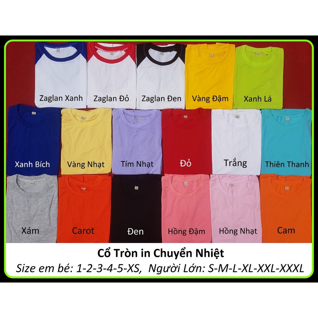 Áo Thun Trơn Nam Nữ Nhiều Màu Vải Dày Không Xù Lông - ÁO THUN UNISEX 1ST Shop | BigBuy360 - bigbuy360.vn