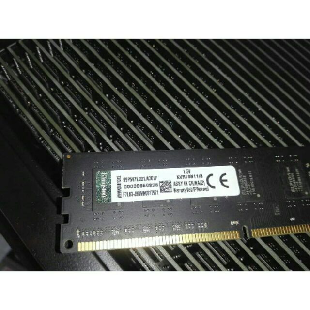 RAM Kingston cho PC/Laptop 8Gb DDR3 Bus 1333/1600Mhz Mới 100% bảo hành 3 năm