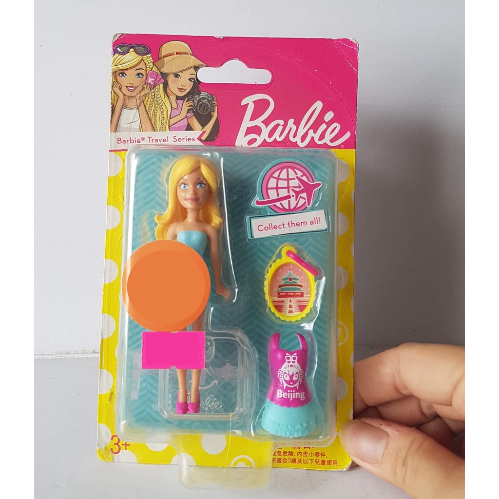 Búp bê Barbie (mẫu tí hon) kích thước 12cm