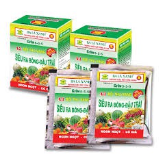 PHÂN BÓN SIÊU RA BÔNG 5-5-5 - TĂNG ĐẬU QUẢ - 10ml/ gói