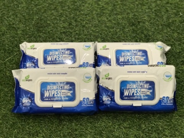 [SHOP 2516 ] KHĂN ƯỚT CỒN DIỆT KHUẨN ECOWIPES