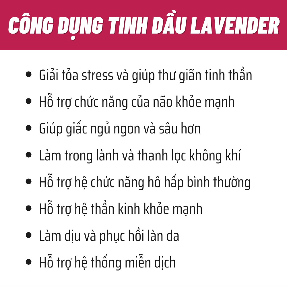 Tinh dầu Lavender - Essenbee (20ml)