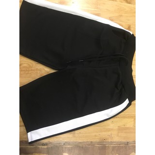 Quần short thun phối sọc